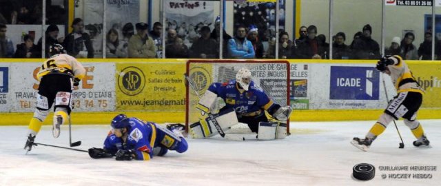 Photo hockey match Dijon  - Rouen le 03/01/2015