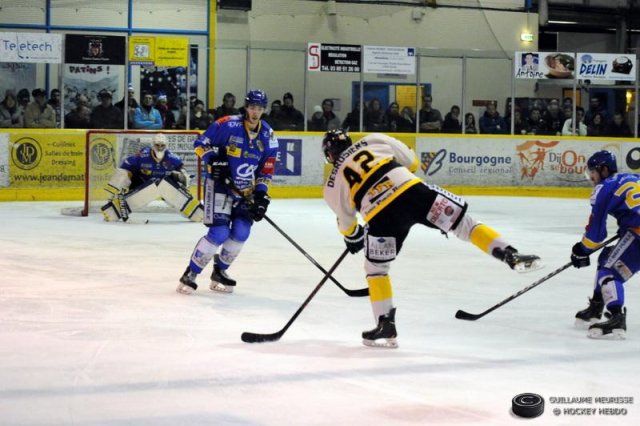 Photo hockey match Dijon  - Rouen le 03/01/2015