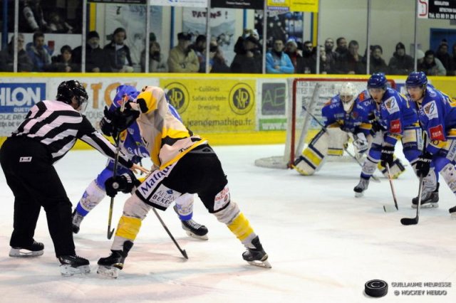 Photo hockey match Dijon  - Rouen le 03/01/2015