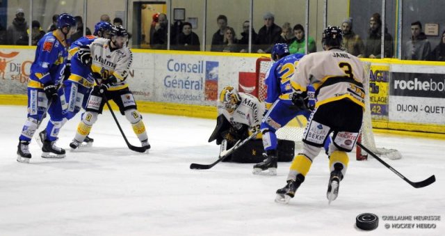 Photo hockey match Dijon  - Rouen le 03/01/2015