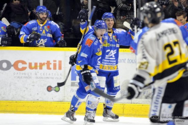 Photo hockey match Dijon  - Rouen le 03/01/2015