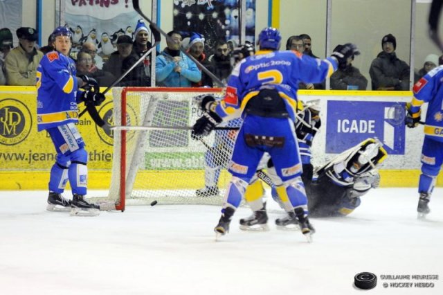 Photo hockey match Dijon  - Rouen le 03/01/2015