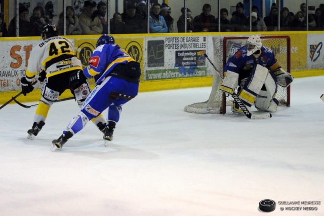 Photo hockey match Dijon  - Rouen le 03/01/2015