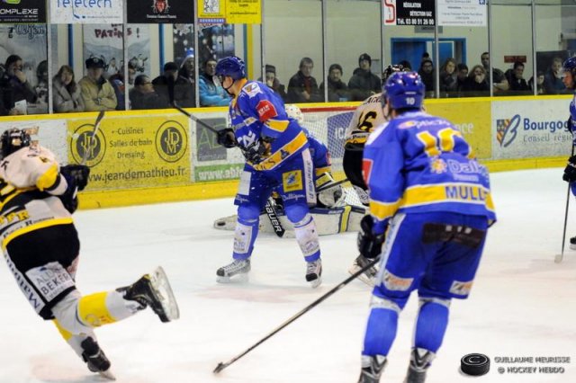 Photo hockey match Dijon  - Rouen le 03/01/2015