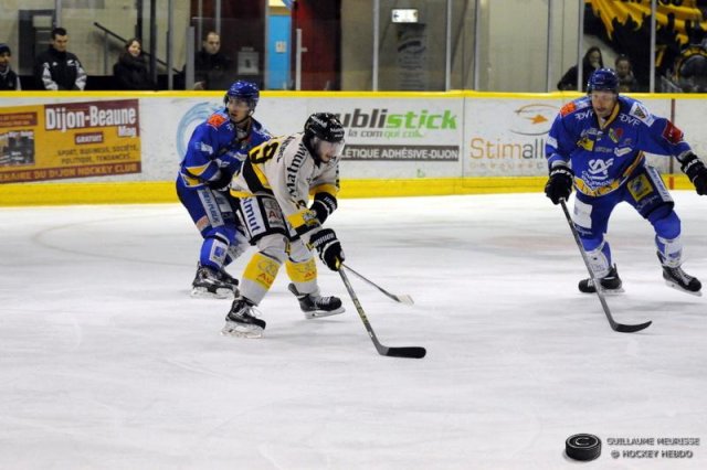 Photo hockey match Dijon  - Rouen le 03/01/2015