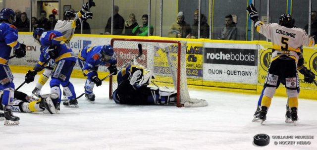 Photo hockey match Dijon  - Rouen le 03/01/2015