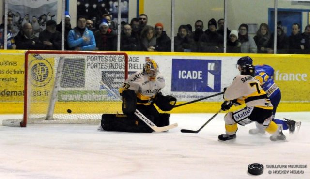 Photo hockey match Dijon  - Rouen le 03/01/2015