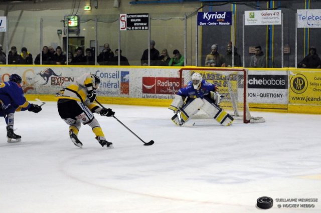 Photo hockey match Dijon  - Rouen le 03/01/2015