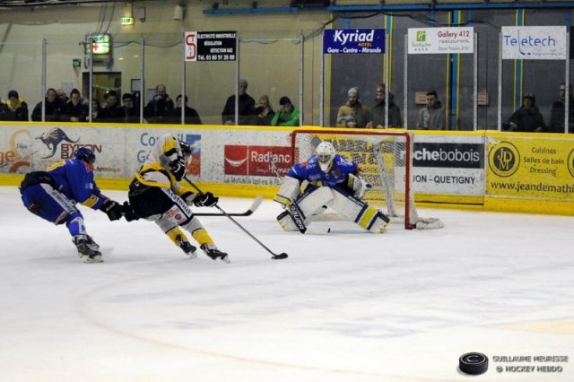 Photo hockey match Dijon  - Rouen le 03/01/2015