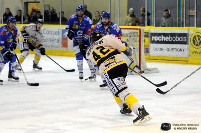Photo hockey match Dijon  - Rouen le 03/01/2015