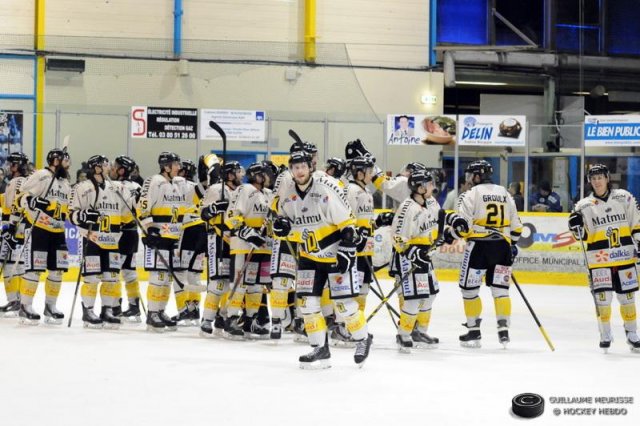 Photo hockey match Dijon  - Rouen le 03/01/2015