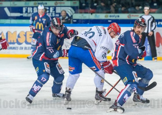 Photo hockey match Grenoble  - Lyon le 03/01/2015