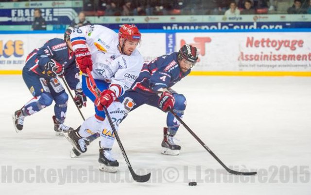 Photo hockey match Grenoble  - Lyon le 03/01/2015