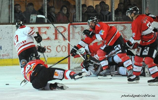 Photo hockey match Briançon  - Morzine-Avoriaz le 03/01/2015