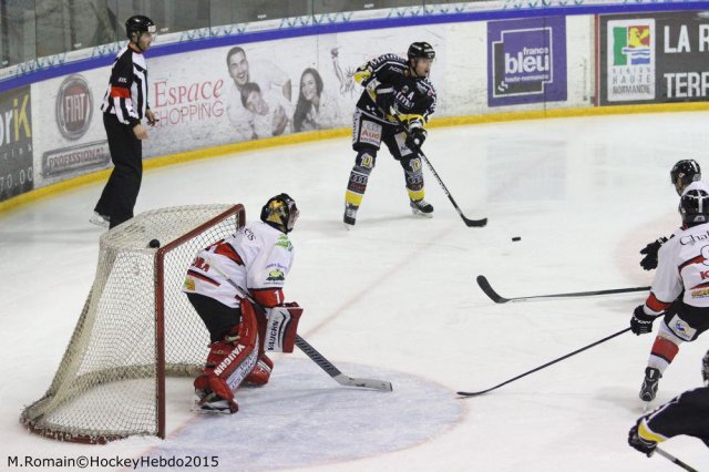 Photo hockey match Rouen - Briançon  le 06/01/2015