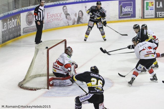 Photo hockey match Rouen - Briançon  le 06/01/2015