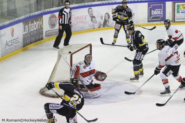 Photo hockey match Rouen - Briançon  le 06/01/2015