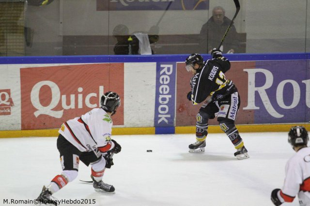 Photo hockey match Rouen - Briançon  le 06/01/2015