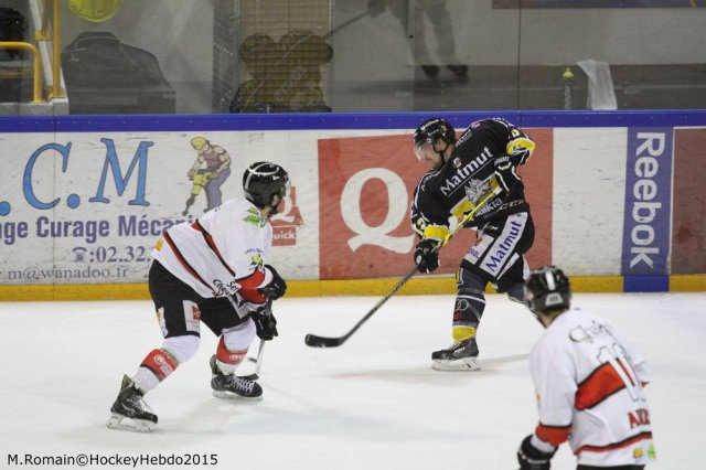 Photo hockey match Rouen - Briançon  le 06/01/2015
