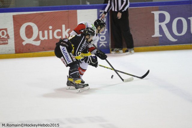 Photo hockey match Rouen - Briançon  le 06/01/2015