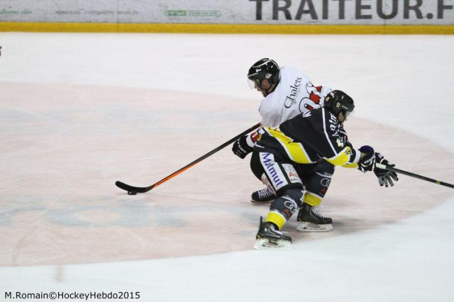 Photo hockey match Rouen - Briançon  le 06/01/2015
