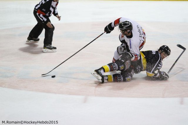 Photo hockey match Rouen - Briançon  le 06/01/2015