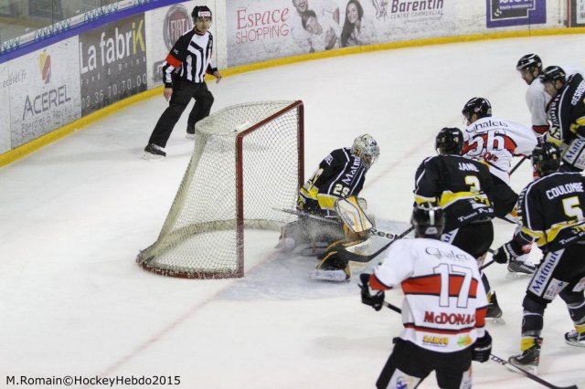 Photo hockey match Rouen - Briançon  le 06/01/2015