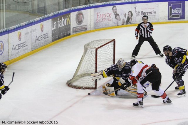 Photo hockey match Rouen - Briançon  le 06/01/2015