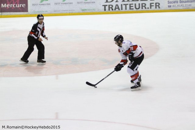 Photo hockey match Rouen - Briançon  le 06/01/2015