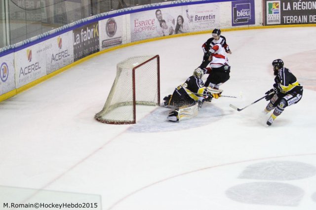 Photo hockey match Rouen - Briançon  le 06/01/2015