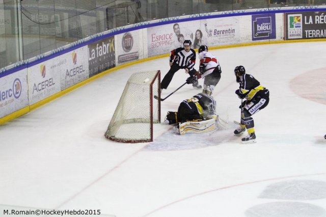 Photo hockey match Rouen - Briançon  le 06/01/2015