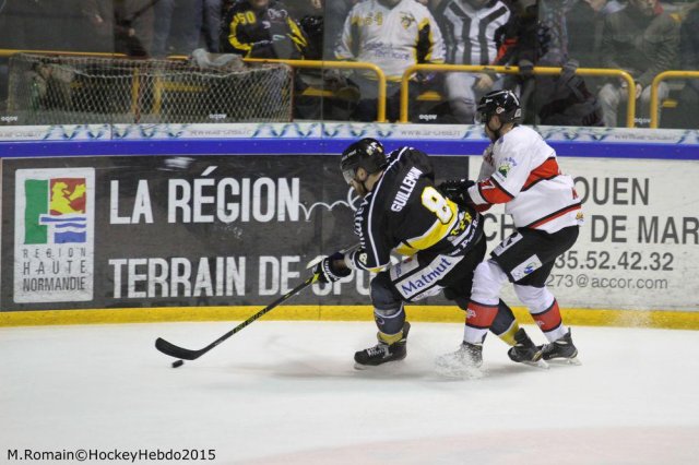 Photo hockey match Rouen - Briançon  le 06/01/2015