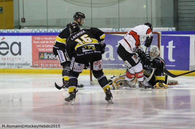 Photo hockey match Rouen - Briançon  le 06/01/2015
