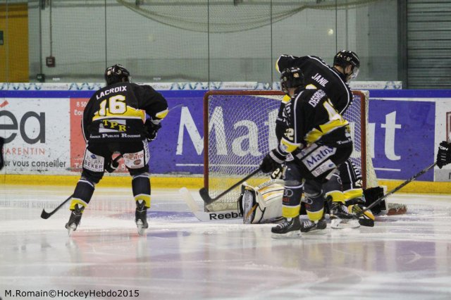 Photo hockey match Rouen - Briançon  le 06/01/2015