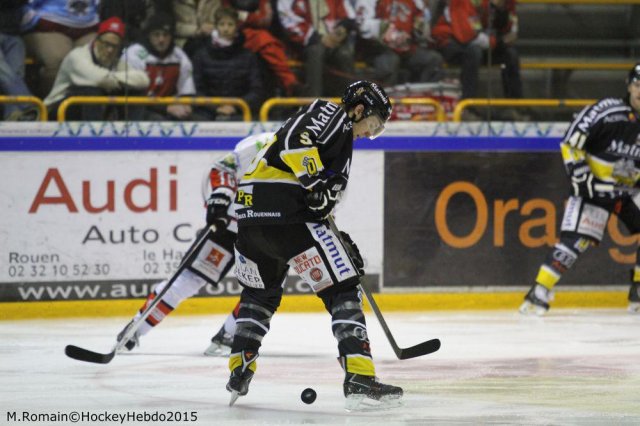 Photo hockey match Rouen - Briançon  le 06/01/2015