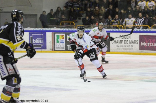 Photo hockey match Rouen - Briançon  le 06/01/2015