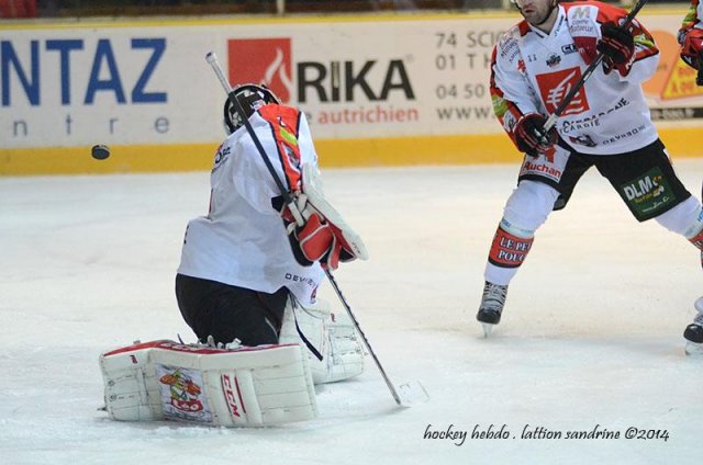 Photo hockey match Chamonix  - Amiens  le 09/01/2015