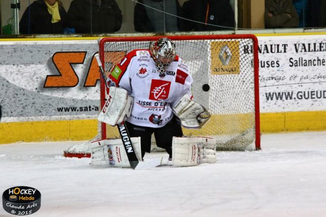 Photo hockey match Chamonix  - Amiens  le 09/01/2015