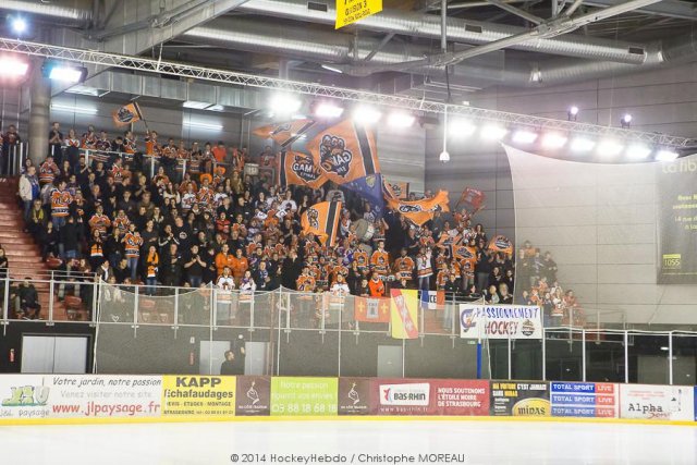 Photo hockey match Strasbourg  - Epinal  le 10/01/2015