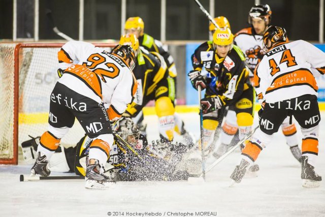 Photo hockey match Strasbourg  - Epinal  le 10/01/2015