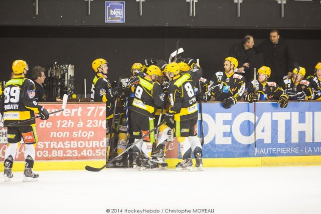 Photo hockey match Strasbourg  - Epinal  le 10/01/2015