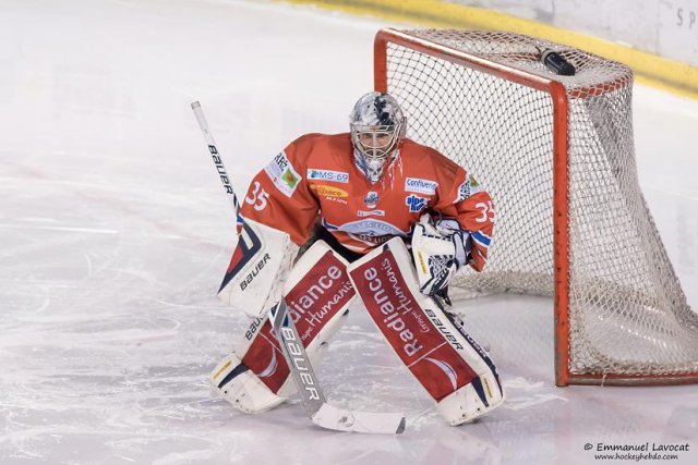Photo hockey match Lyon - Dijon  le 10/01/2015