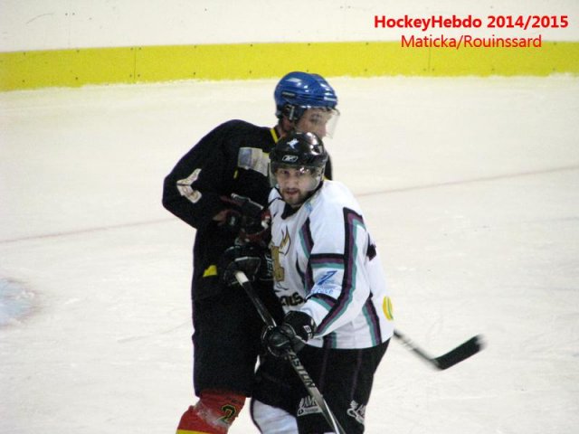 Photo hockey match Besançon - Dammarie-les-Lys le 10/01/2015