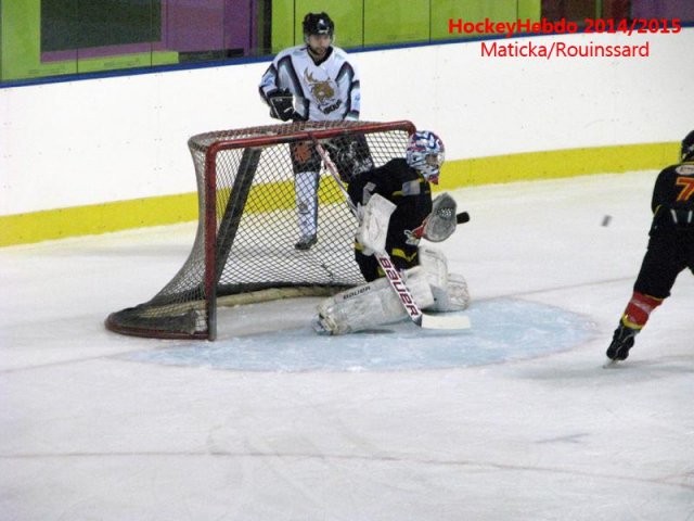 Photo hockey match Besançon - Dammarie-les-Lys le 10/01/2015