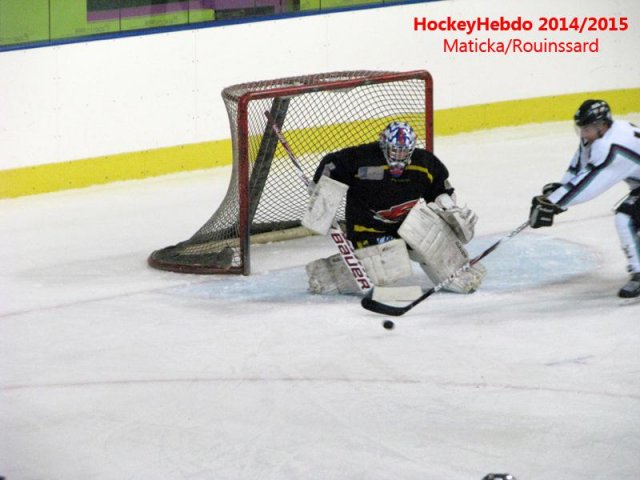Photo hockey match Besançon - Dammarie-les-Lys le 10/01/2015