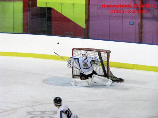 Photo hockey match Besançon - Dammarie-les-Lys le 10/01/2015