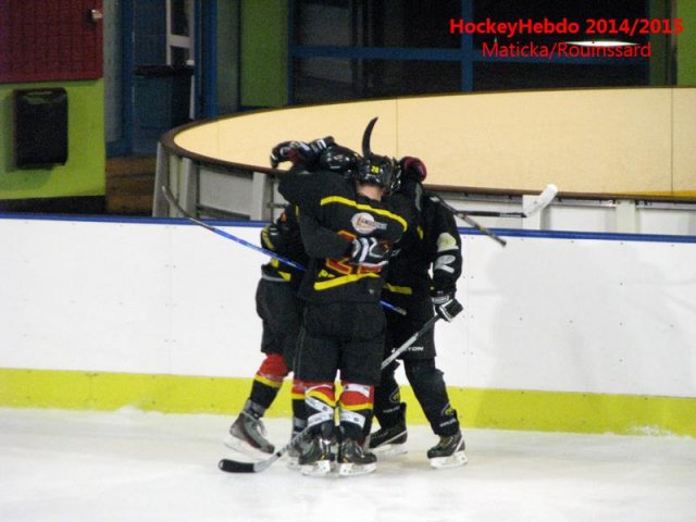 Photo hockey match Besançon - Dammarie-les-Lys le 10/01/2015