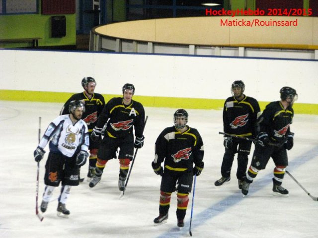 Photo hockey match Besançon - Dammarie-les-Lys le 10/01/2015