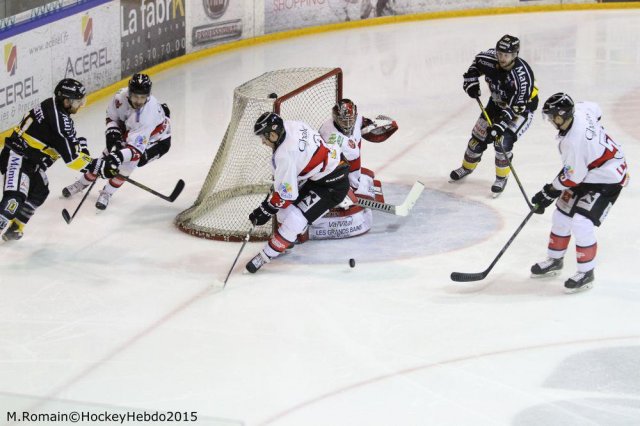 Photo hockey match Rouen - Briançon  le 10/01/2015