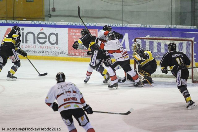 Photo hockey match Rouen - Briançon  le 10/01/2015